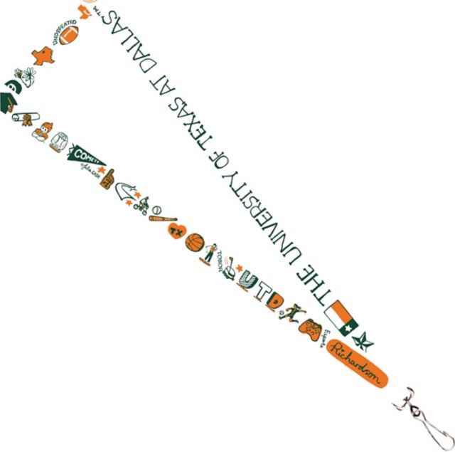 The University of Texas at Dallas Julia Gash 3/4'' Lanyard