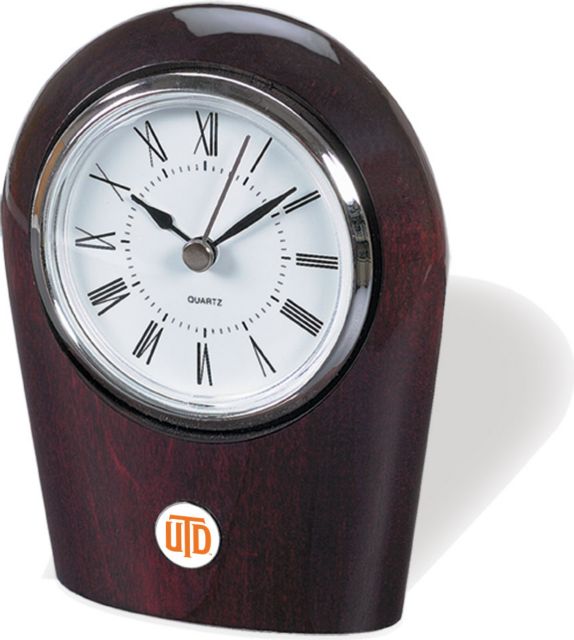 CSI Palm Desk Clock With Colored Medallian - ONLINE ONLY