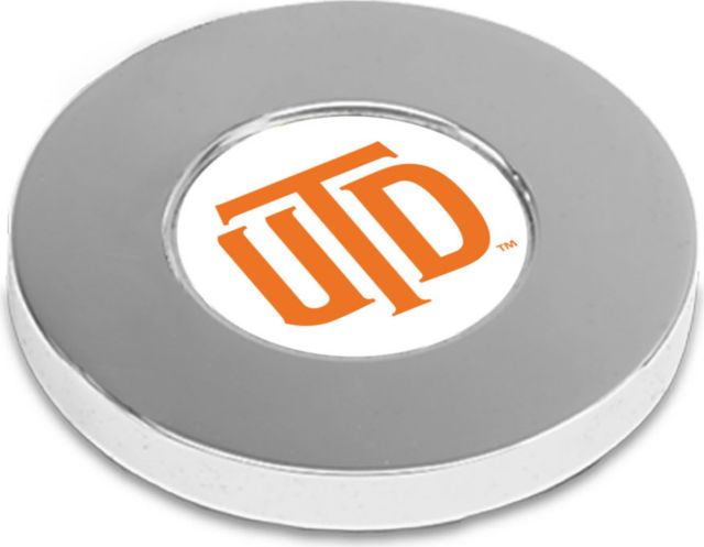 CSI Silver Paperwitheight (Gift Boxed) With Colored Medallion - ONLINE ONLY