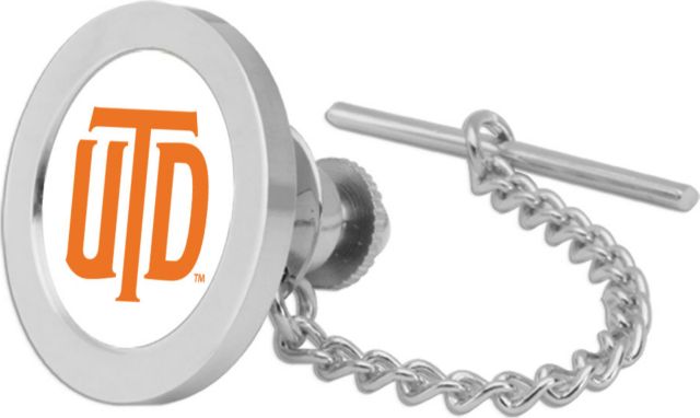 CSI Silver Tie Tack/Lapel Pin Gift Boxed With Colored Medallion - ONLINE ONLY