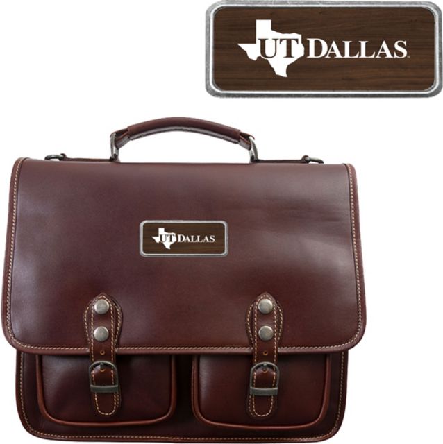 Sabino Canyon Briefcase Engraved Plate - ONLINE ONLY