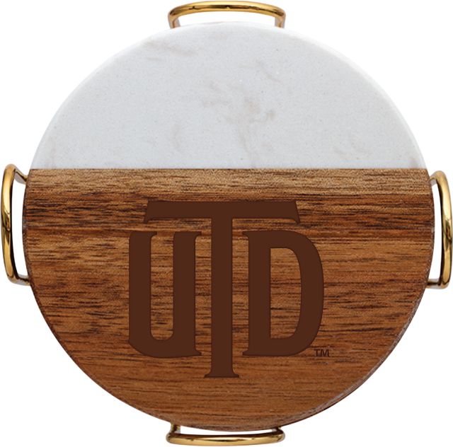 The University of Texas at Dallas Coaster Set