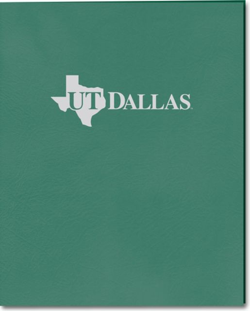 The University of Texas at Dallas Folder 2 Pocket