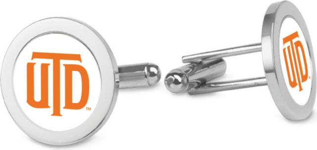 CSI Silver Cufflinks (Gift Boxed) With Colored Medallion - ONLINE ONLY