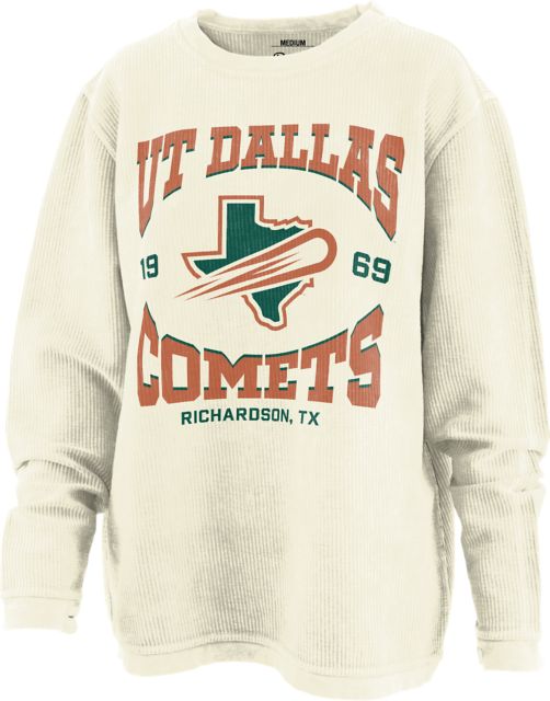 The University of Texas at Dallas Women's Corded Crewneck Sweatshirt