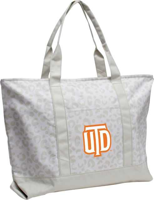 The University of Texas at Dallas Leopard Tote