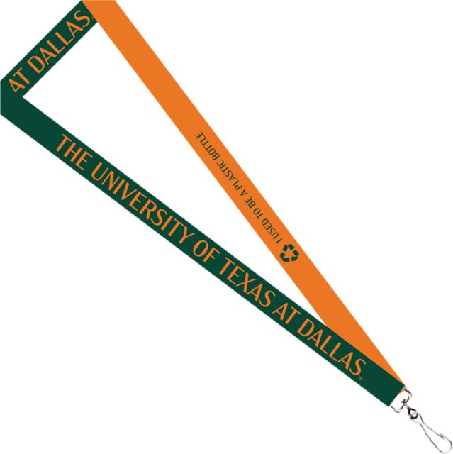 The University of Texas at Dallas Recycled Lanyard