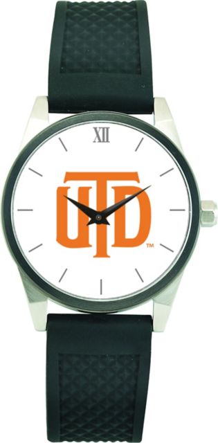 CSI Men's Wristwatch (Gift Boxed) With Black Silicone Strap And Color Medallion. - ONLINE ONLY