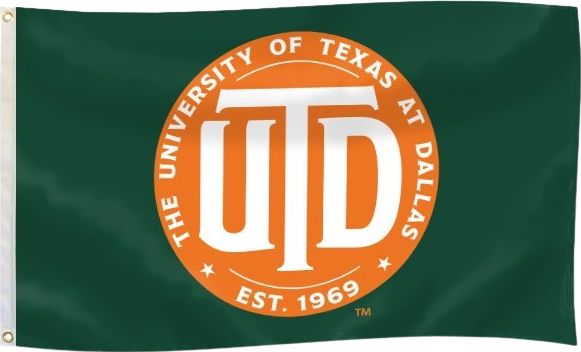 The University of Texas at Dallas 3' x 5' Durawave Banner