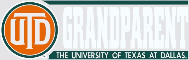 The University of Texas at Dallas Grandparent Decal
