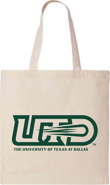 The University of Texas at Dallas 15 x 16 Canvas Tote Bag