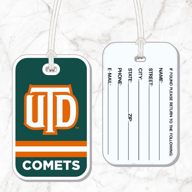 The University of Texas at Dallas Bag Tag