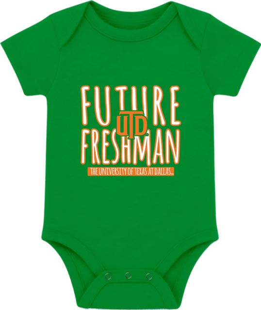 The University of Texas at Dallas Infant's Comets Onesie