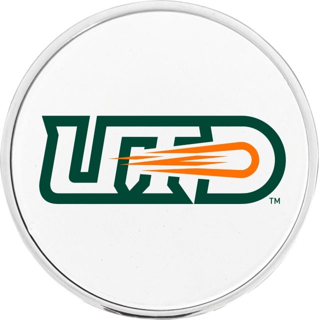 The University of Texas at Dallas Comets Circle Adhesive Emblem