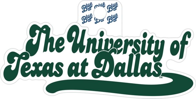 The University of Texas at Dallas Full-Size Sticker