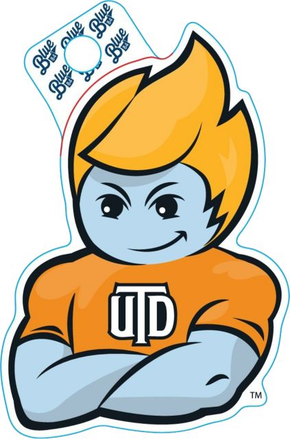 The University of Texas at Dallas Full-Size Sticker