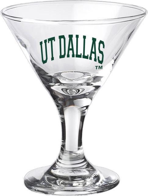 The University of Texas at Dallas 3 oz. Collector's Glass