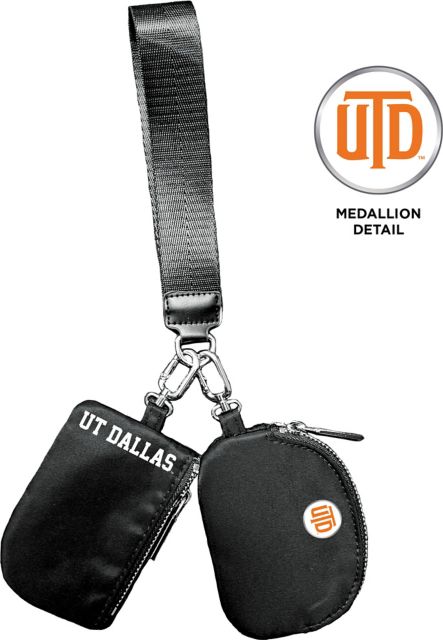 The University of Texas at Dallas Oversized Key Strap Coin Purse