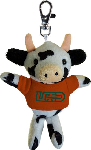 The University of Texas at Dallas Plush Keychain