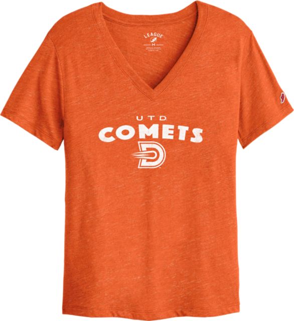 The University of Texas at Dallas Comets Women's V-Neck Short Sleeve T-Shirt