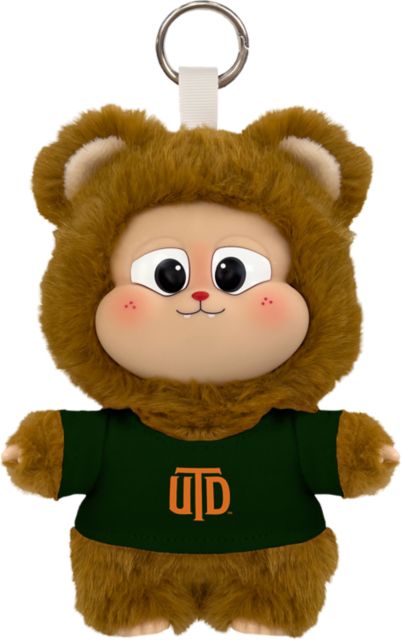 The University of Texas at Dallas Mischief Plush with T-Shirt