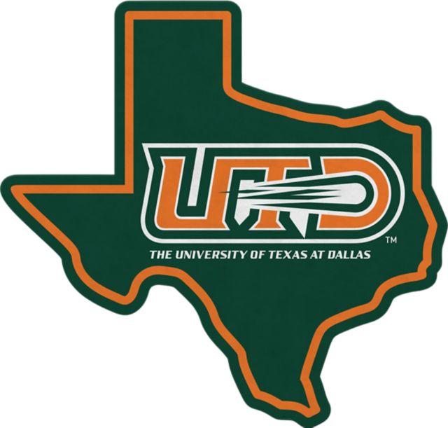 The University of Texas at Dallas 18x18 Pennant