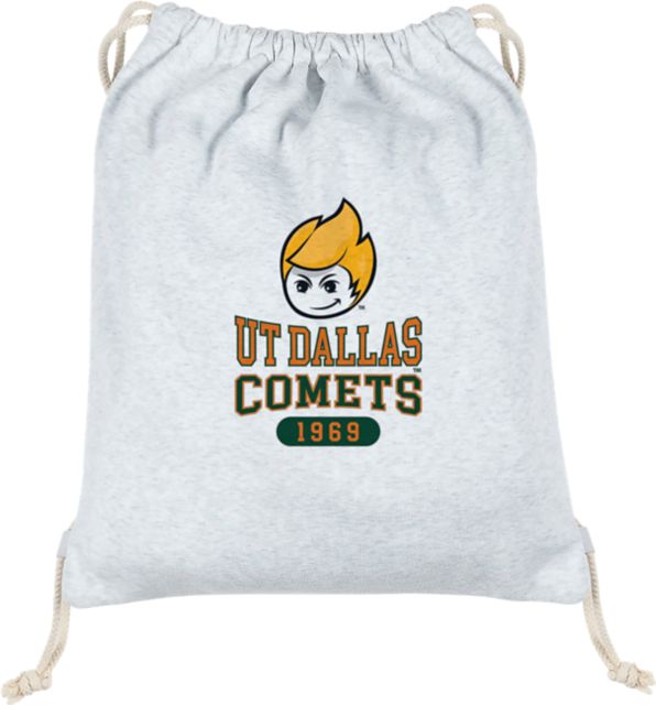 The University of Texas at Dallas Comets Sweatshirt Drawstring Bag