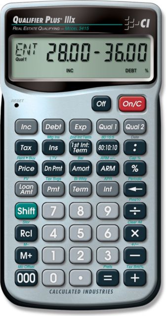 Qualifier Plus IIIx Calculator