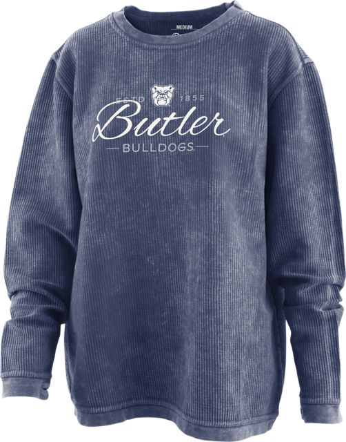 Butler University Bulldogs Women's Corduroy Crewneck Sweatshirt