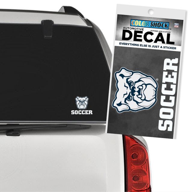 Butler University Bulldogs Soccer Decal