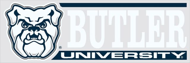 Butler University Bulldogs Cling Decal