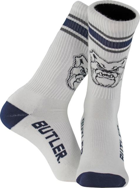 Butler University Bulldogs Crew Socks