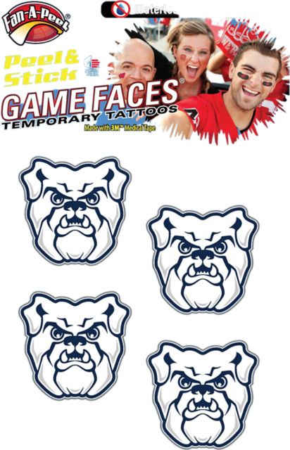 Butler University Tattoo 4-Pack