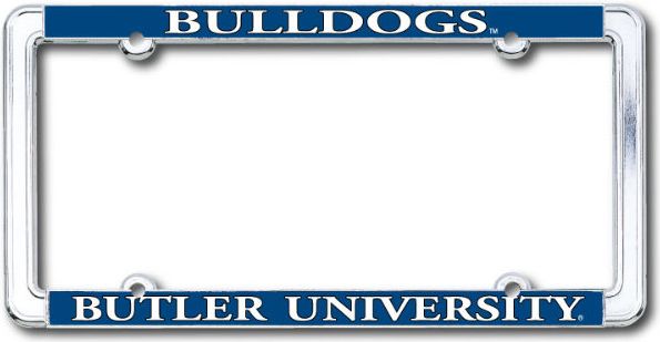 Butler University License Plate Frame