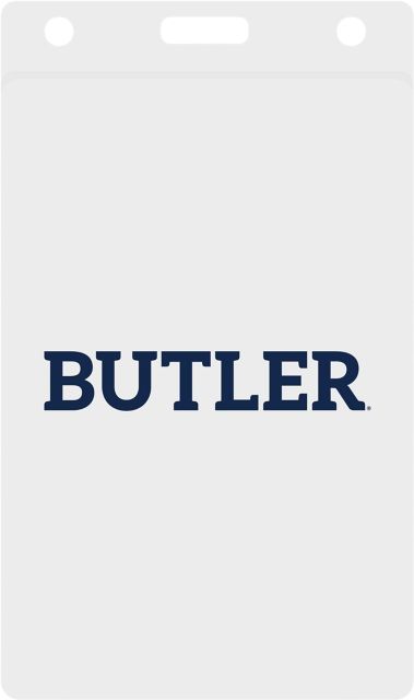 Butler University Thumb Notch Card Guard