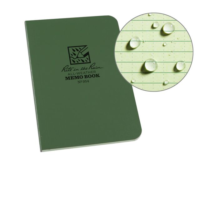 3 1/2 x 5 Soft Cover Pocket Books Green