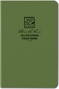 4 5/8 x 7 1/4 Tactical Field Books Green