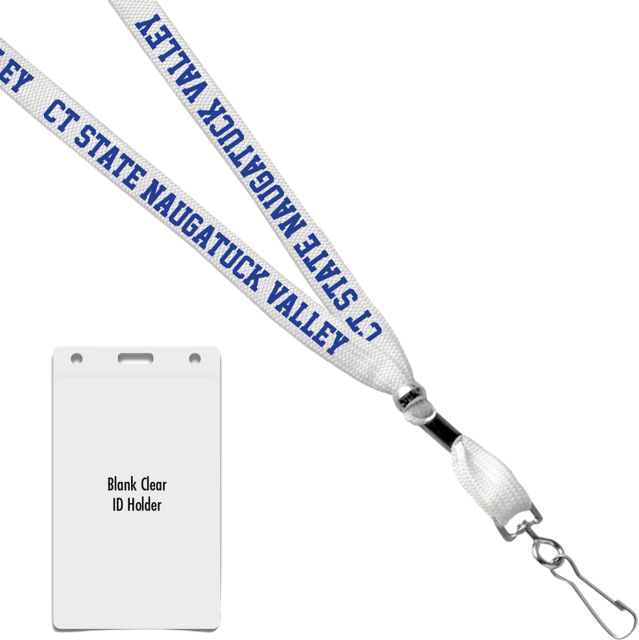 CT State Naugatuck Valley Card Dispenser Lanyard