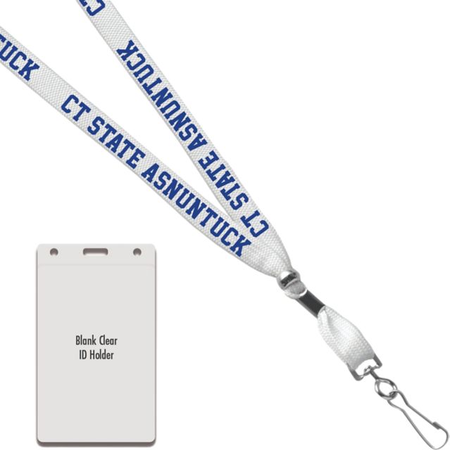 CT State Asnuntuck Card Dispenser Lanyard
