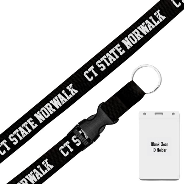 CT State Norwalk 3/4'' Lanyard