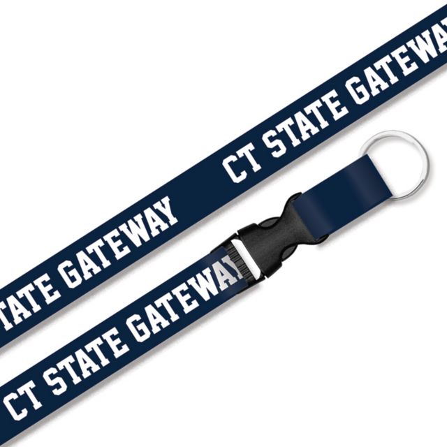 CT State Gateway Lanyard with Buckle