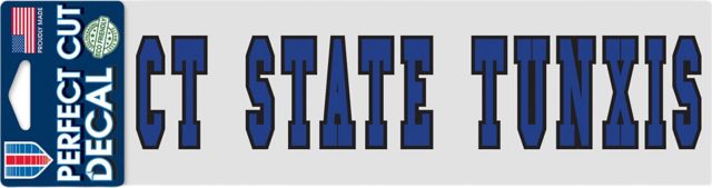CT State Tunxis 3x10 Decal
