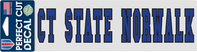 CT State Norwalk 3x10 Decal
