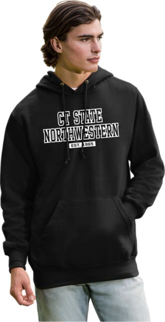 CT State Northwestern Fleece Hoodie