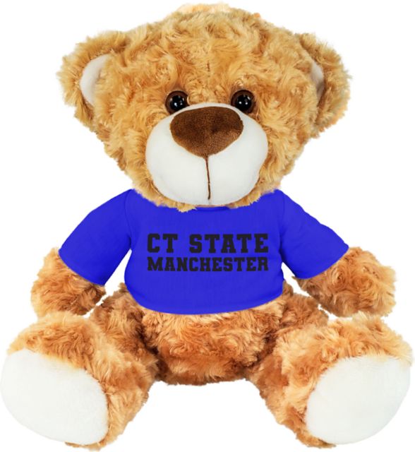 CT State Manchester 10 in. Plush Bear
