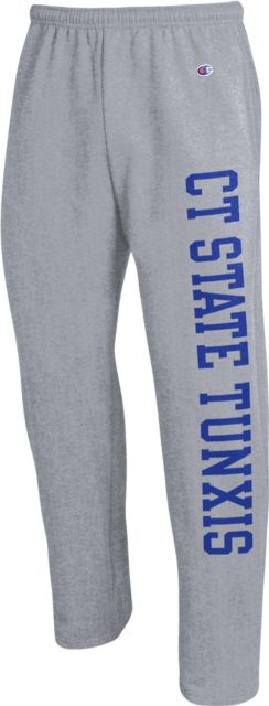CT State Tunxis Open Bottom Sweatpants