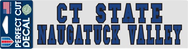 CT State Naugatuck Valley 3x10 Decal