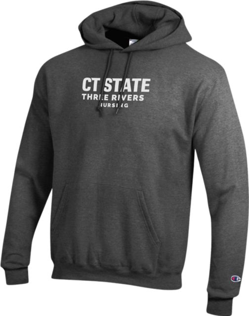 CT State Three Rivers Nursing Hooded Sweatshirt