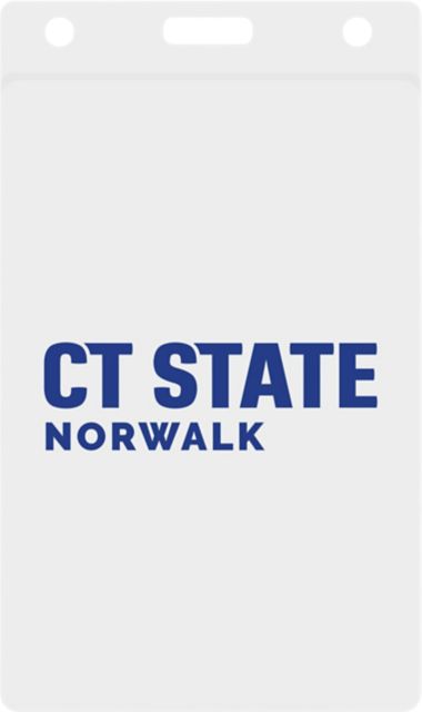 Naugatuck Valley Community College Side Slide ID Holder