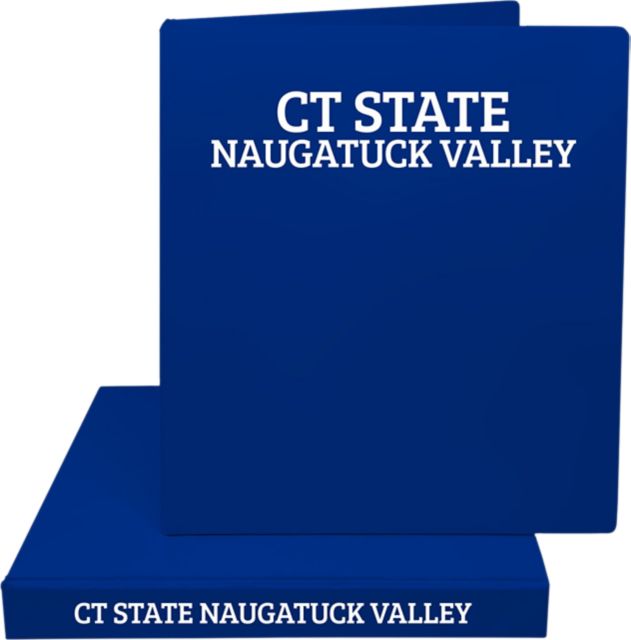 Naugatuck Valley Community College 1'' Vinyl Binder